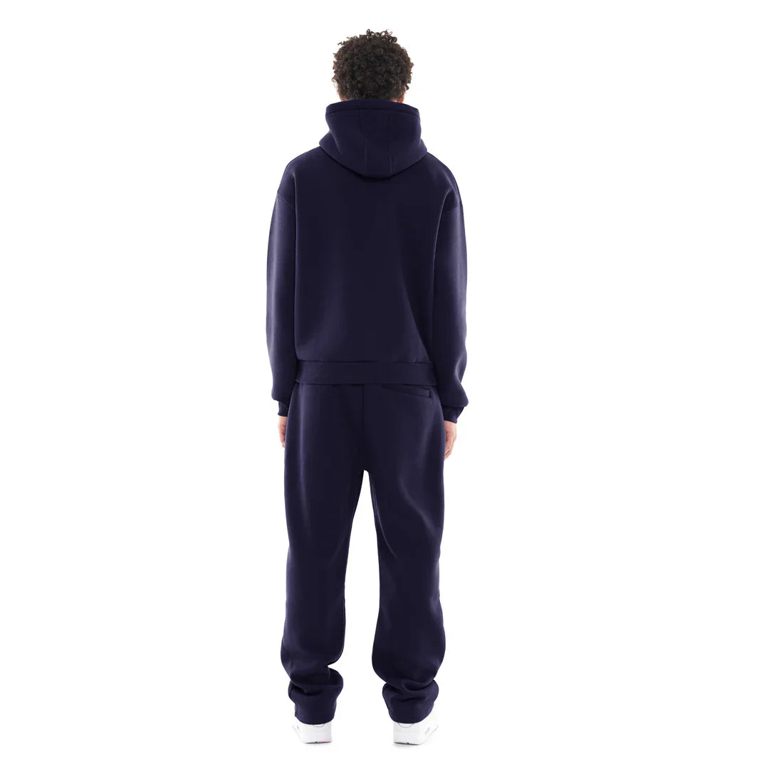 OPEN LEG JOGGER NAVY BLUE