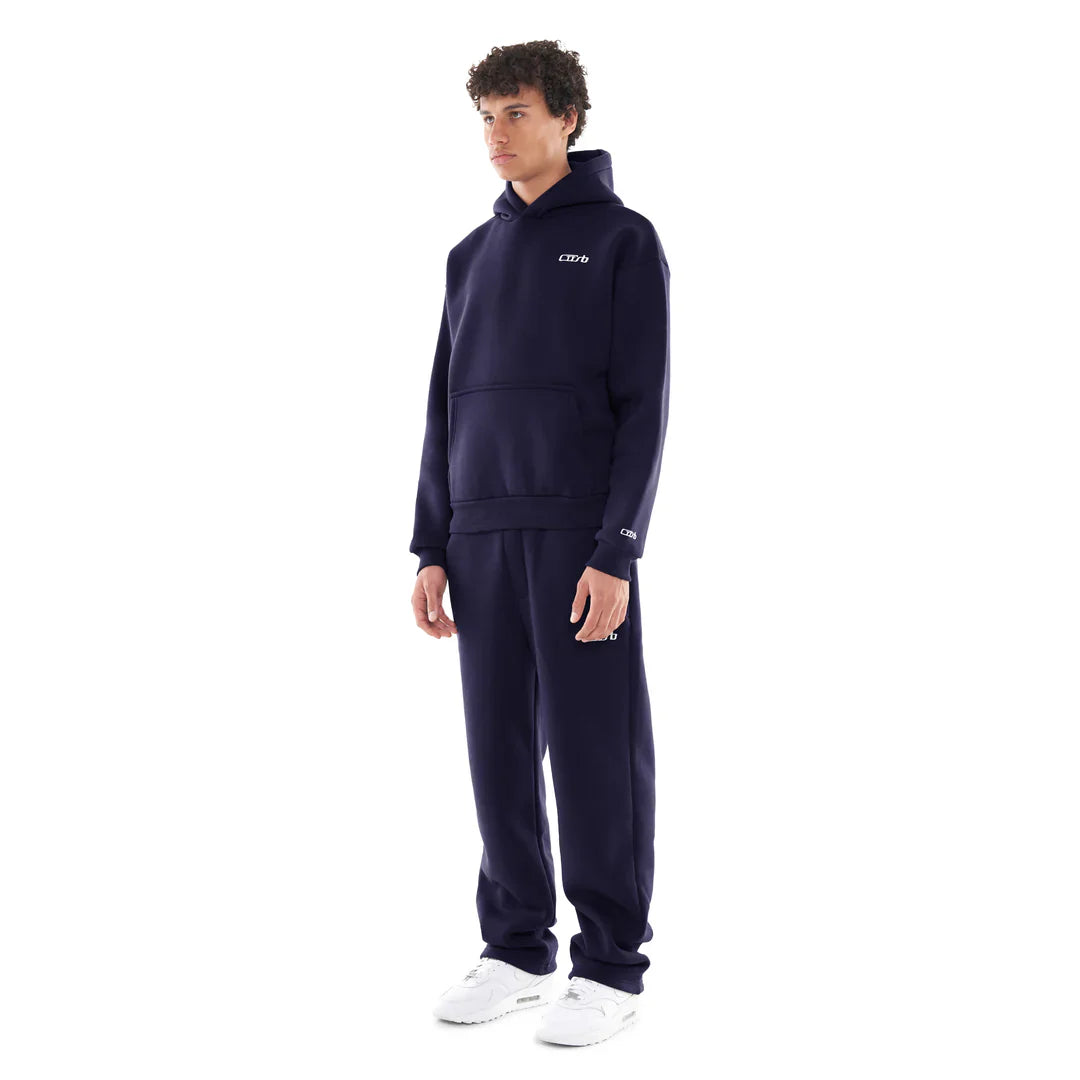 OPEN LEG JOGGER NAVY BLUE